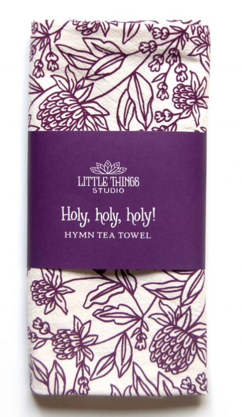 Holy, Holy, Holy! Hymn Tea Towel