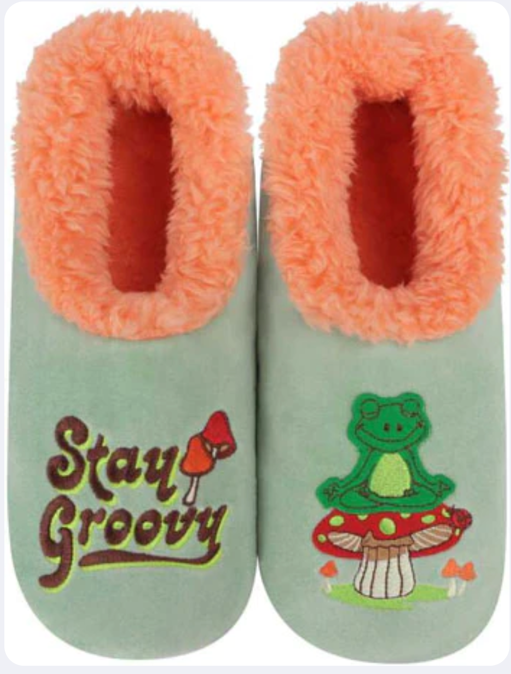 Women's Slippers - "Stay Groovy"