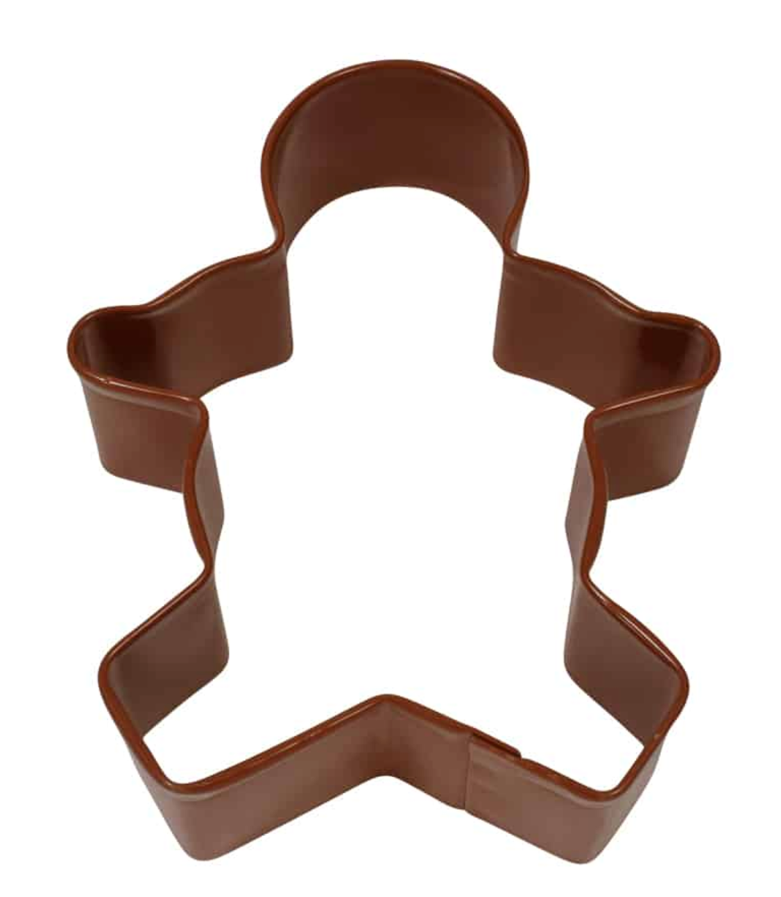 Gingerbread Boy 3.75" Cookie Cutter - Brown