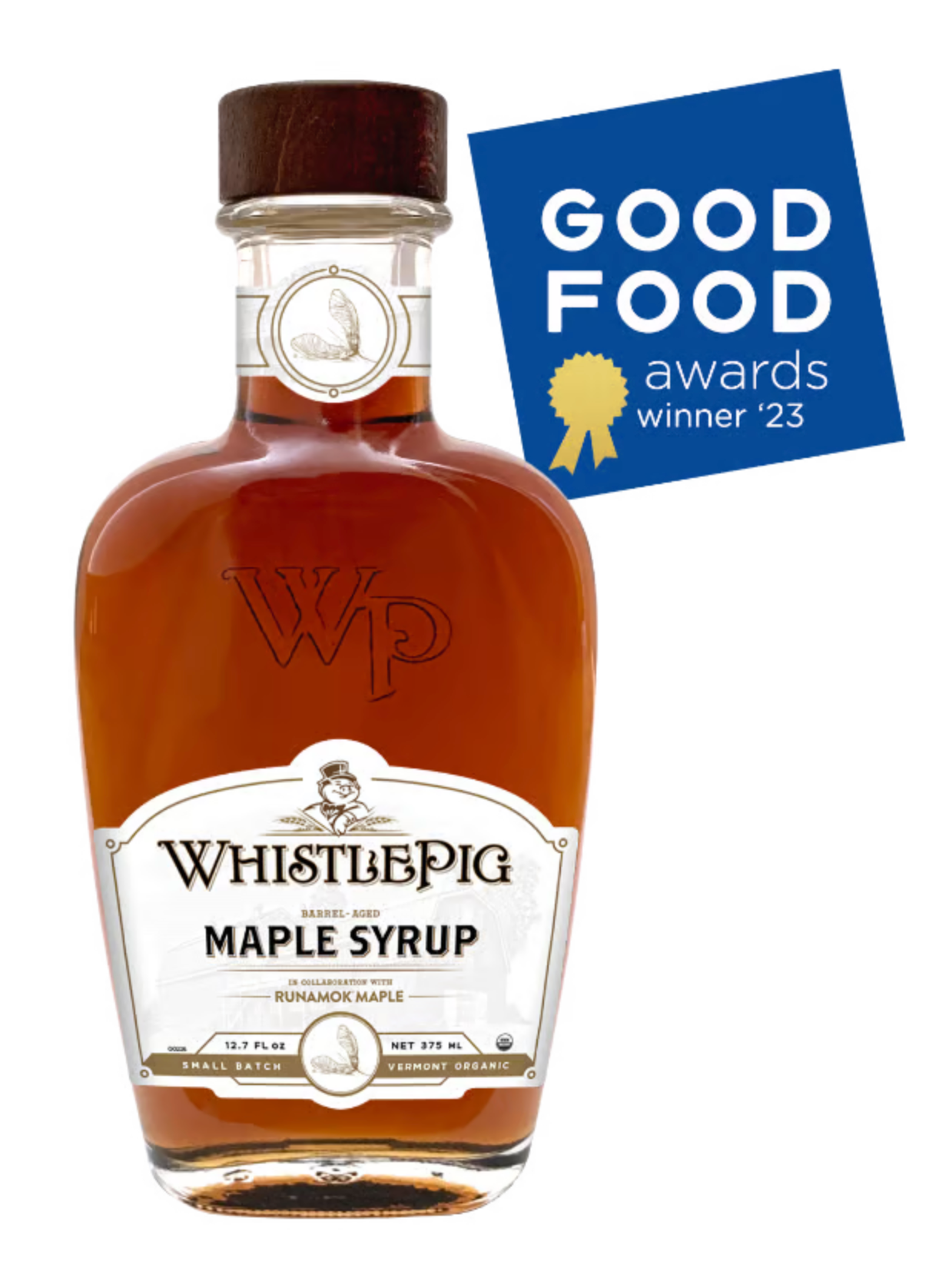 WhistlePig® Rye Whiskey Barrel-aged Maple Syrup
