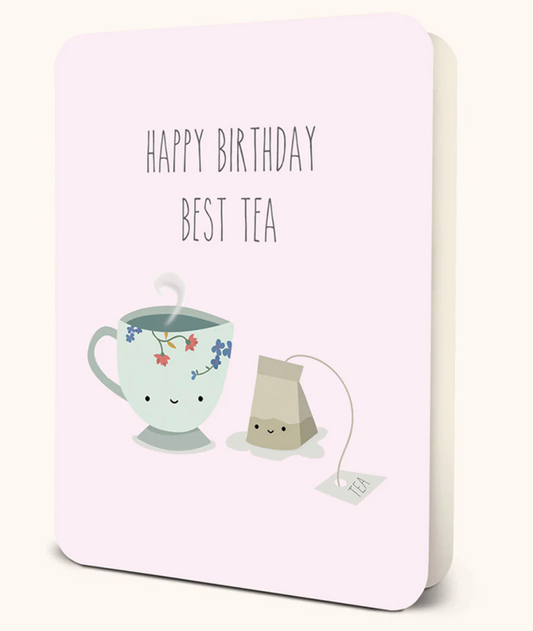 Happy Birthday Best-Tea Card