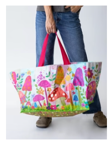 XL Carry All Tote - Mushroom