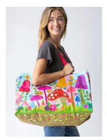 XL Carry All Tote - Mushroom