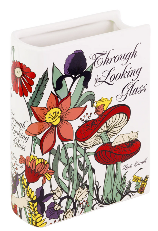 Large Through the Looking Glass Book Vase