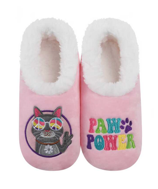 Women's Slippers - "Paw Power"