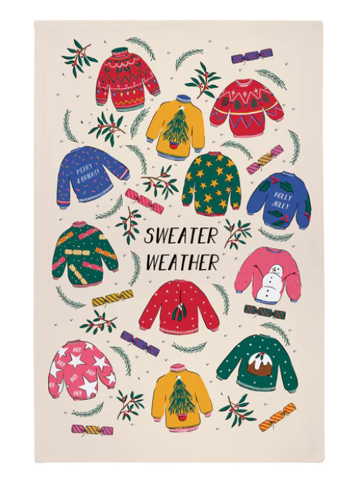 Sweater Weather Tea Towel