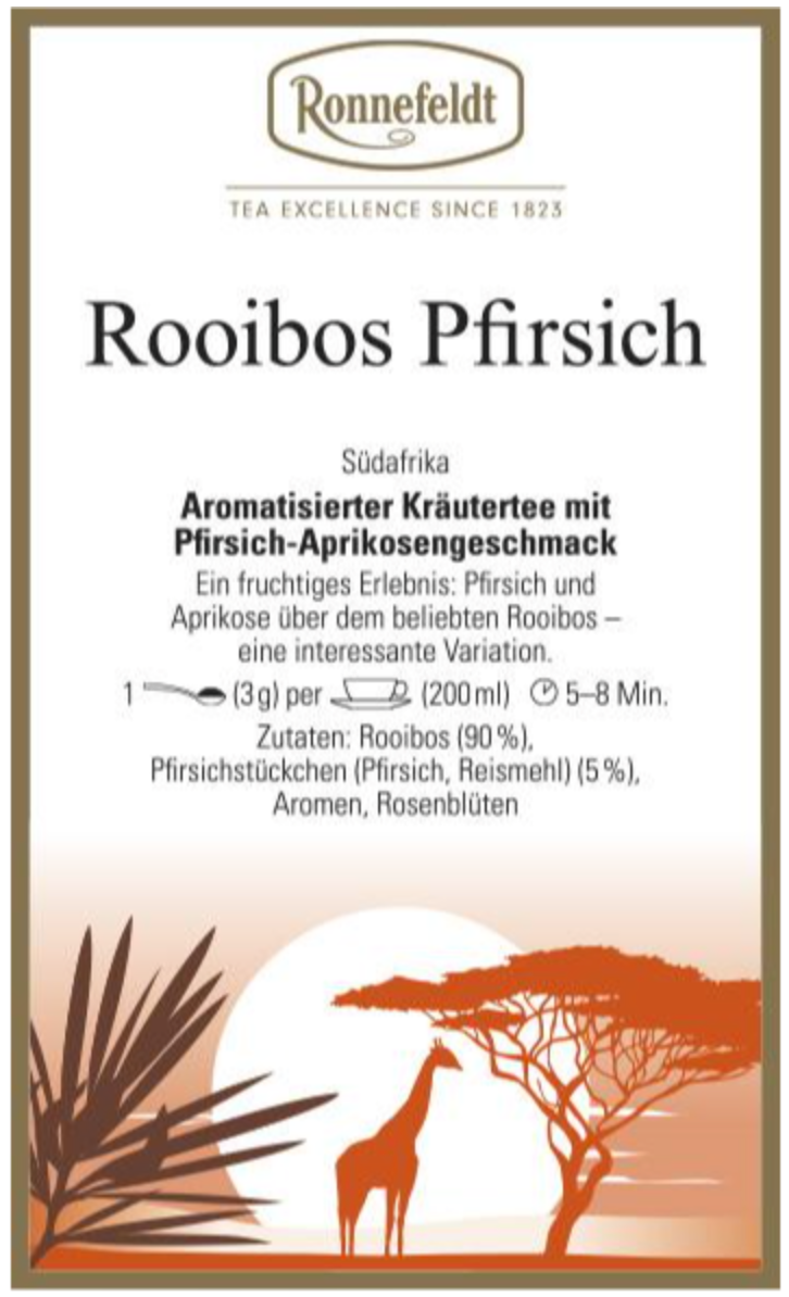 Rooibos Pfirsich - 3915 -Limited Edition