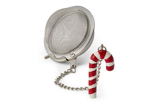 Tea Ball "Candy Cane"