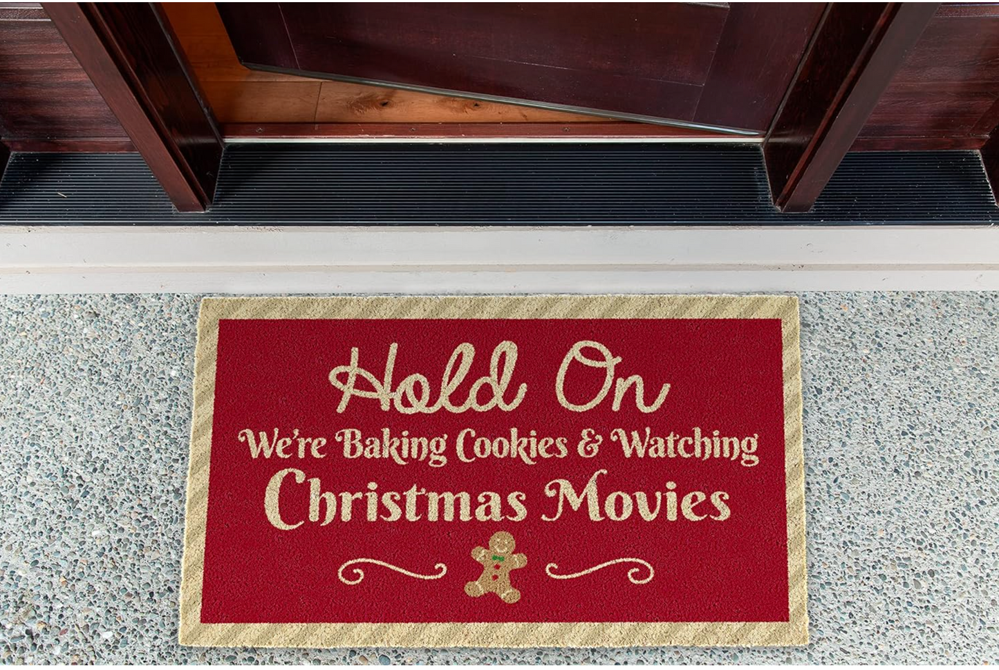 Outdoor Christmas Doormat Collection Decorative Holiday Mat