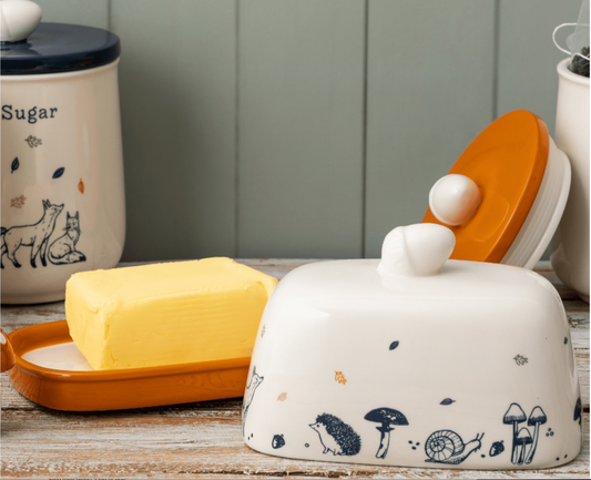 Woodland Butter Dish