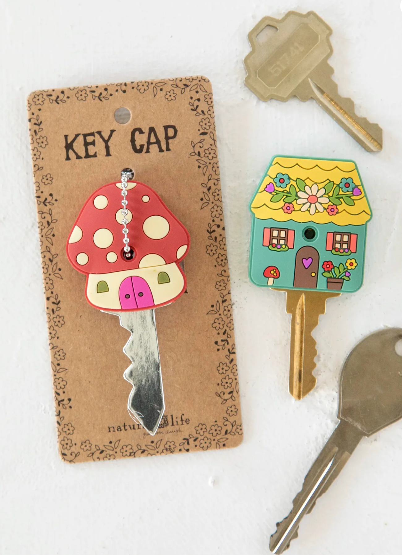 Mushroom Key Cap (Natural Life)