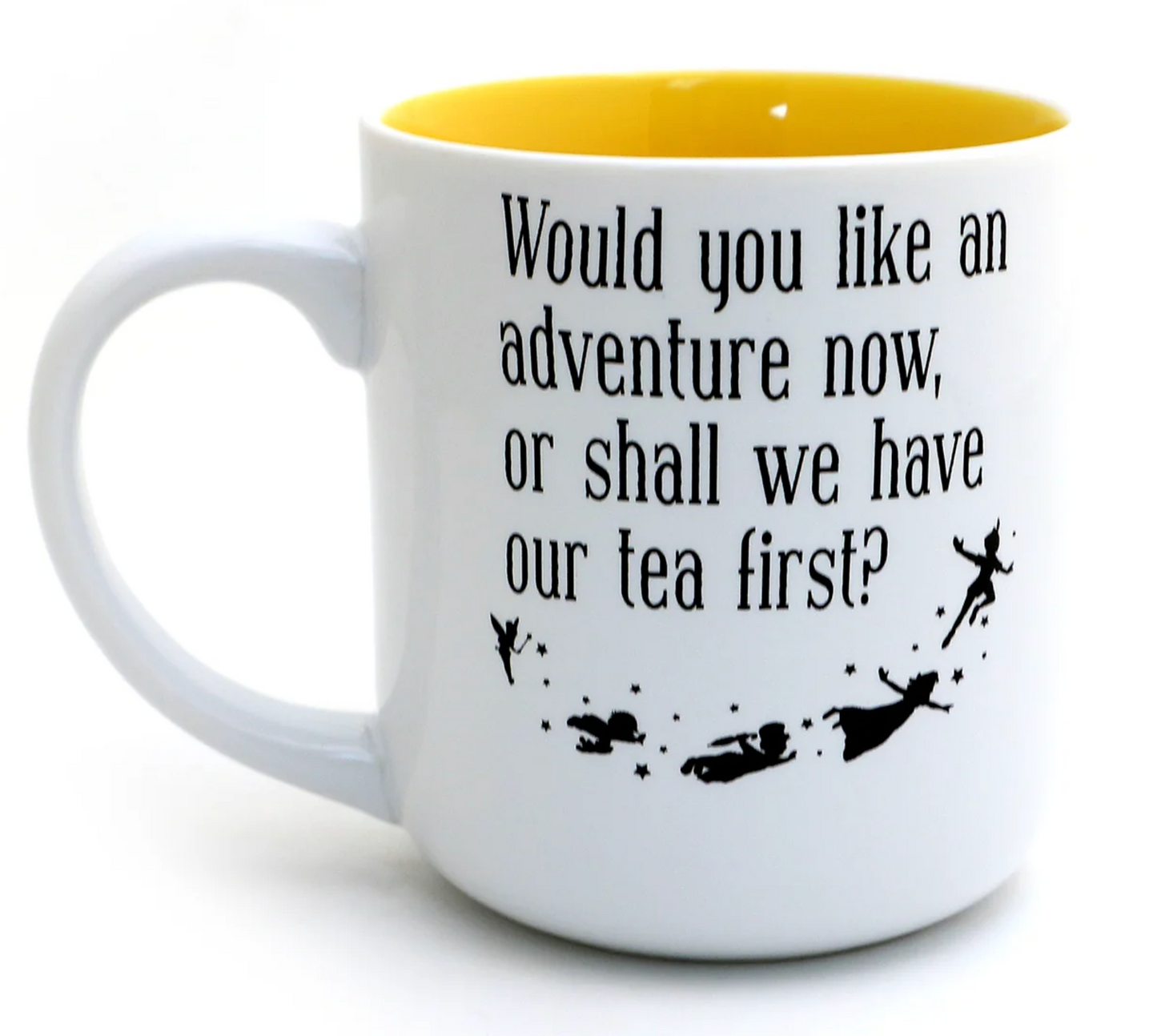 MUG Happy Thoughts Mug, tea mug, peter pan, book lover gift