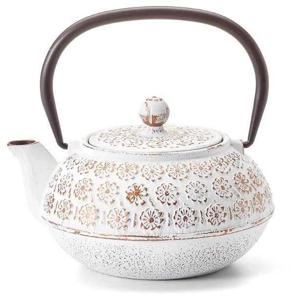 Teapot "Jin Jin" Ironware, 23.7 fl. oz. (0.7 l) - White