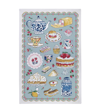 Afternoon Tea Cotton Tea Towel