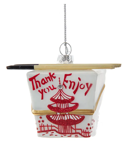 Kurt S. Adler - Chinese Take-Out Box Ornament