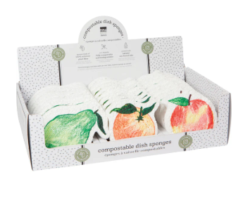 Locally Grown Compostable Dish Sponges