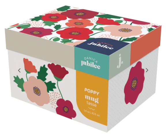 Mug in a Box - Poppy