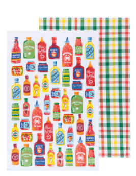 Dish Towel - Hot Sauce (Set of 2)