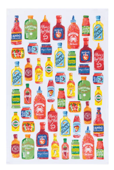 Dish Towel - Hot Sauce (Set of 2)