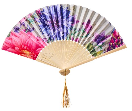 Satin Fan - Bountiful Blooms