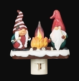 4.75"H Gnome Campfire Light