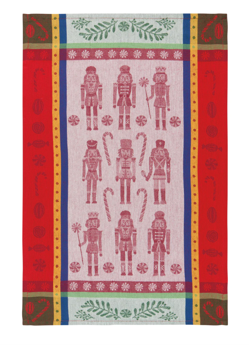 Dish Towel - Jacquard Nutcracker