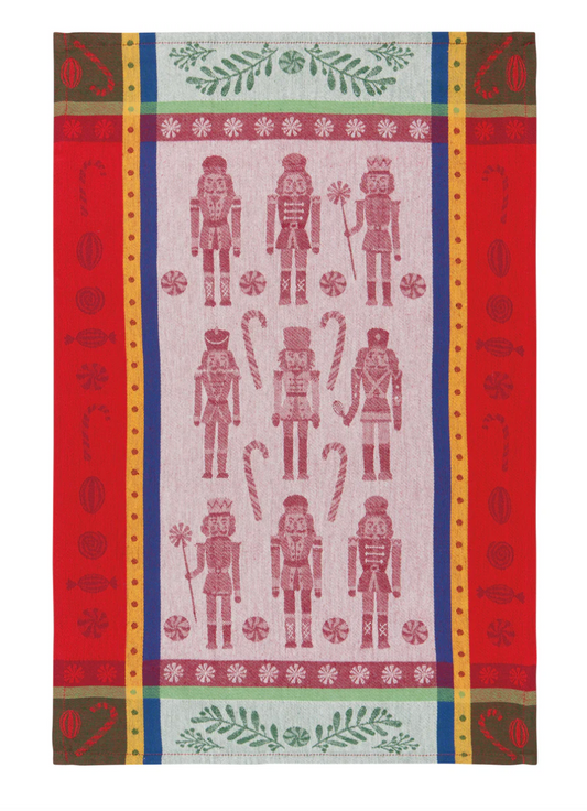 Dish Towel - Jacquard Nutcracker
