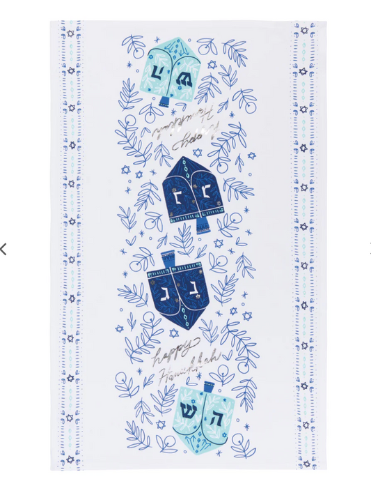 Dish towel - Deco Dreidels