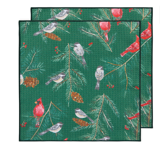 Birds and Boughs Renew Dish Clothes (Set of 2)