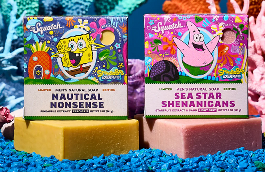 DR. SQUATCH SOAP SPONGEBOB COLLECTION Bar Soap 5 oz.