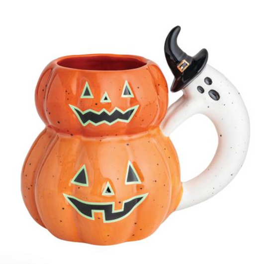 Jack-O-Lantern Glow In Dark Mug