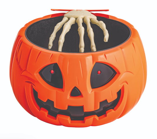 Animated LED Jack-O-Lantern Bowl