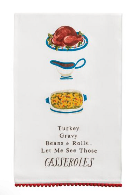 Casserole Thanksgiving Towel