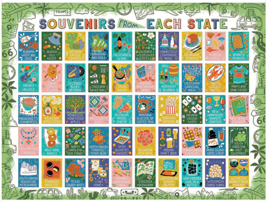 Souvenirs of the States Puzzle