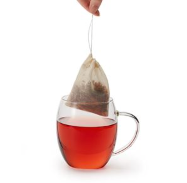100% Cotton Reusable Tea Filter with Drawstring