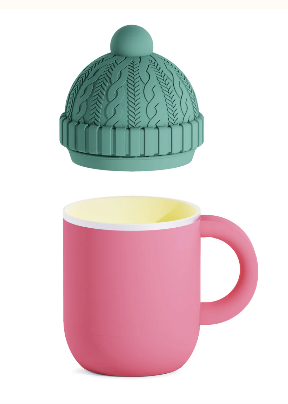 Happy Hats - Mug with lid