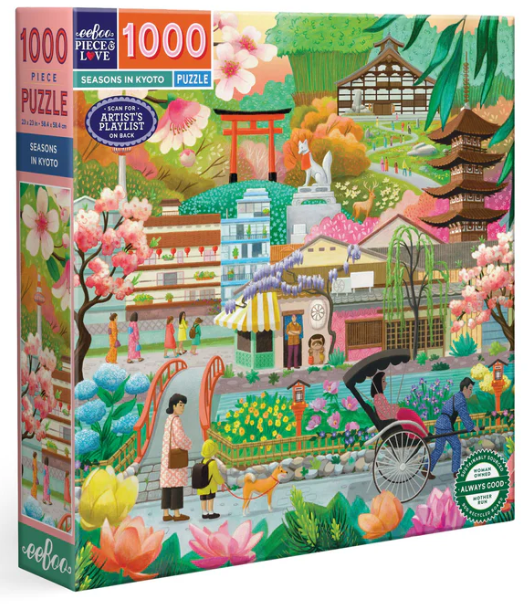 Puzzle - Seasons in Kyoto 1000 Piece Puzzle
