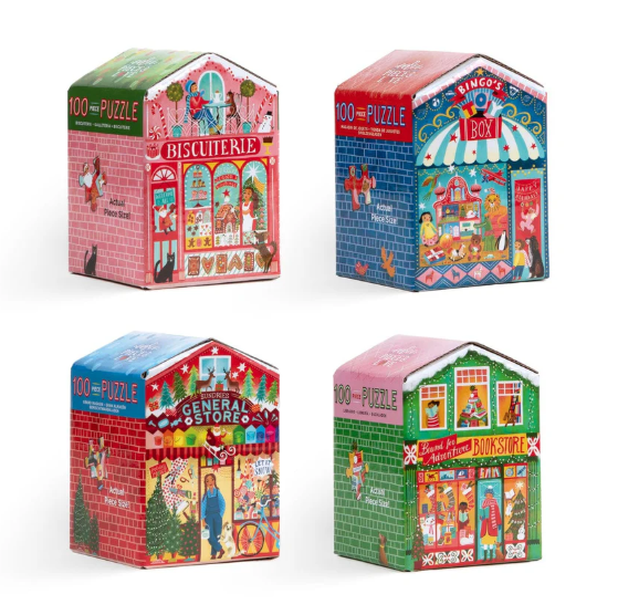 Christmas Market 100 piece Puzzle