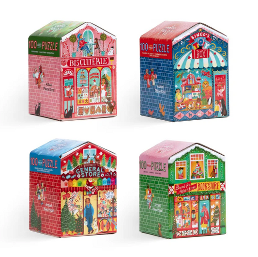 Christmas Market 100 piece Puzzle