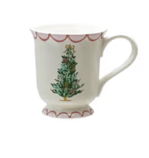 Stoneware Mug with Christmas Tree