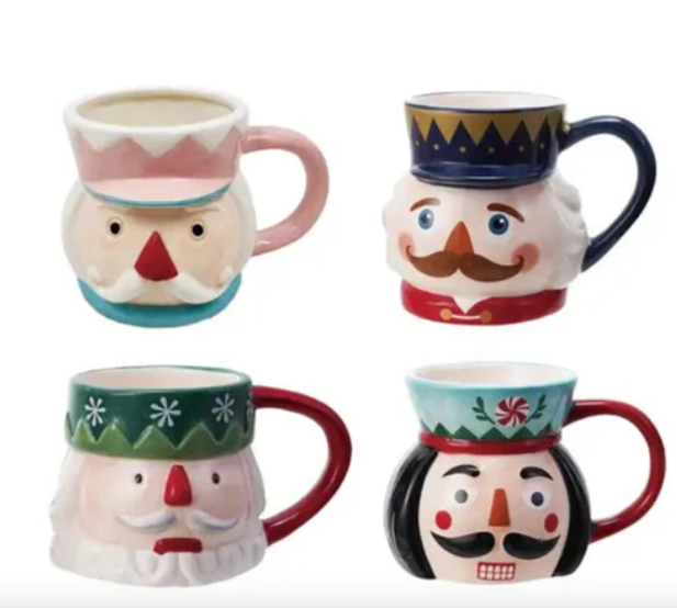Ceramic Nutcracker Mug