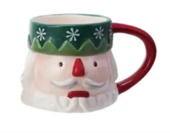 Ceramic Nutcracker Mug