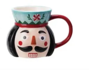 Ceramic Nutcracker Mug