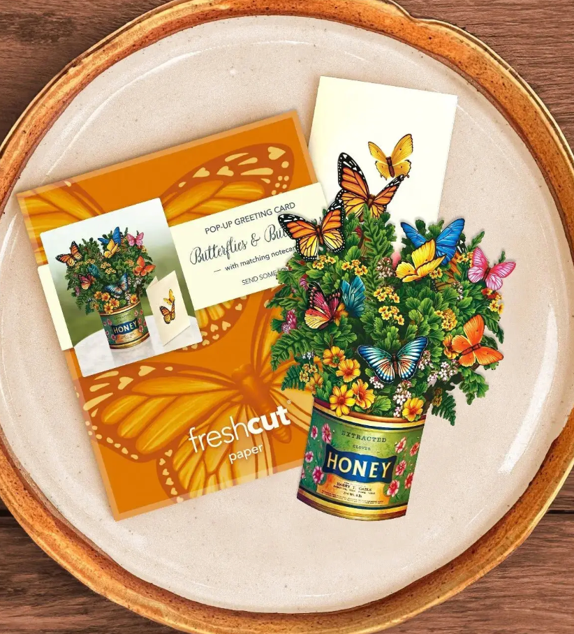 Mini Butterflies & Buttercups Pop-Up Card