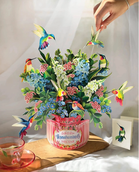 Hummingbird Oasis Pop-Up Bouquet
