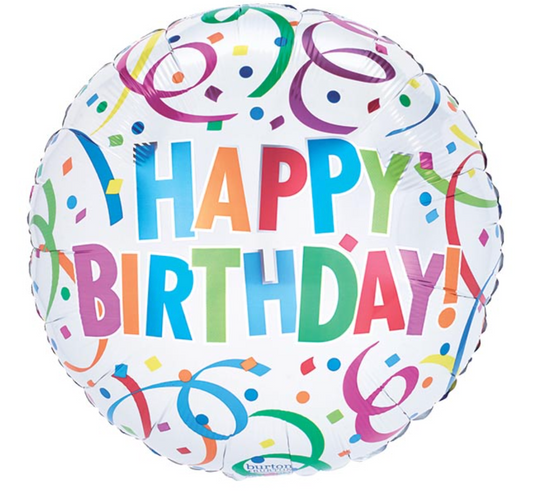 17" BIRTHDAY BASH BALLOON