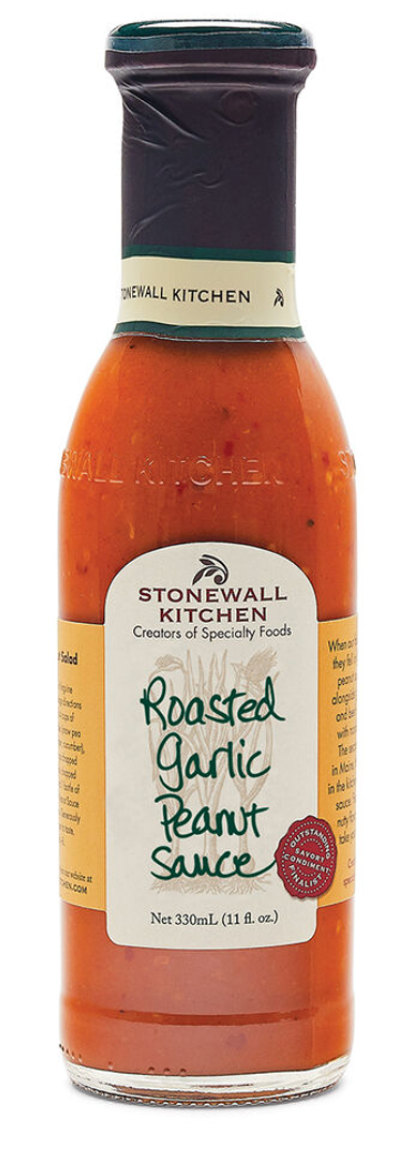 Roasted Garlic Peanut Sauce
