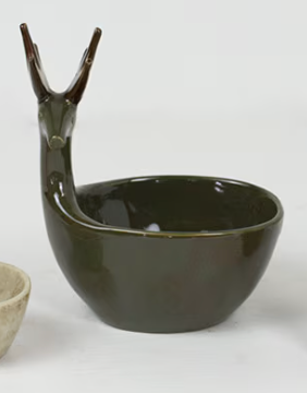 Ceramic Deer Bowls