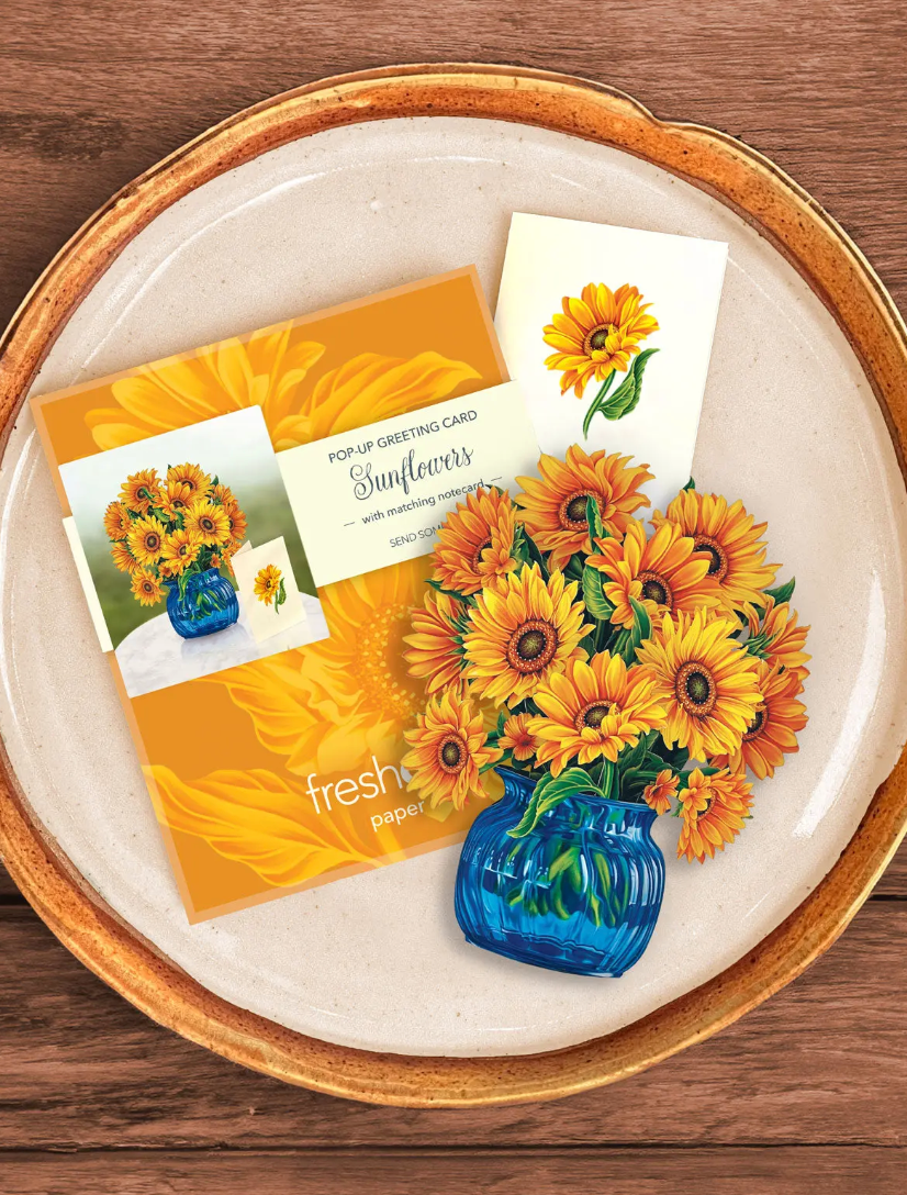 Mini Sunflowers Pop-Up Card