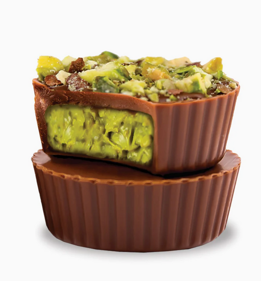 Gudlife Dubai Style Milk Chocolate Pistachio Creme Cups
